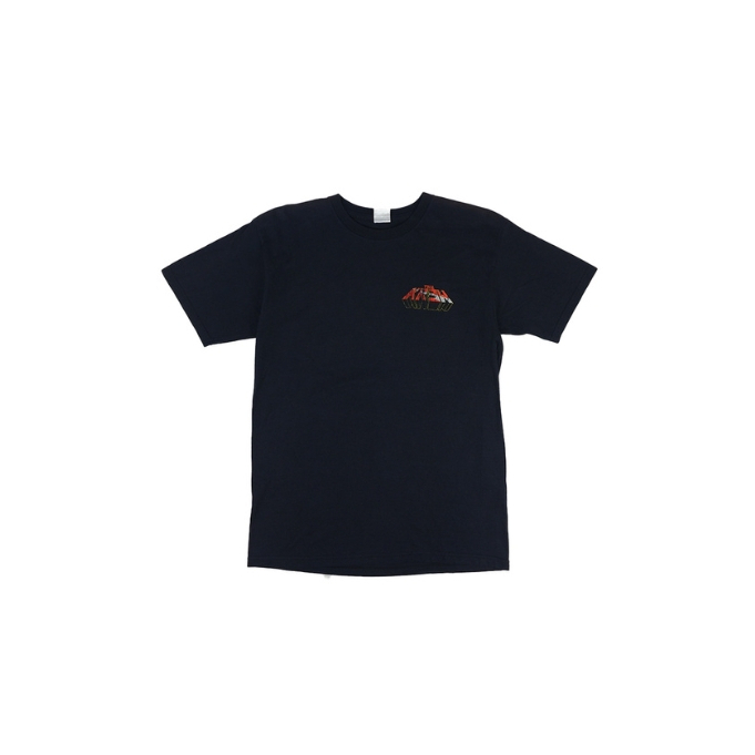 The Krew Tee พิมพ์ลายสีดํา