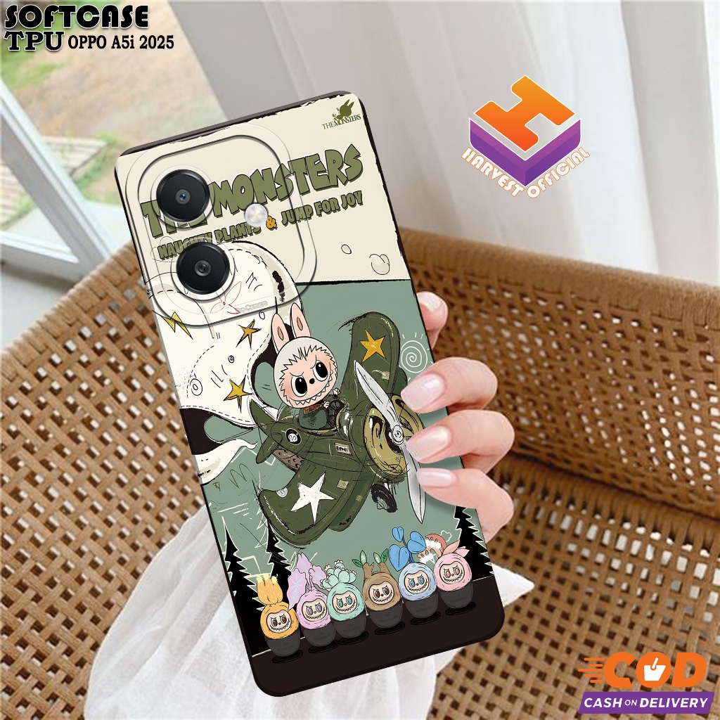 HP ล่าสุด Oppo A5i 2025 Softcase - เคส Oppo A5i ล่าสุด - เคส Pro Camera Softcase - Oppo A5i Silicone