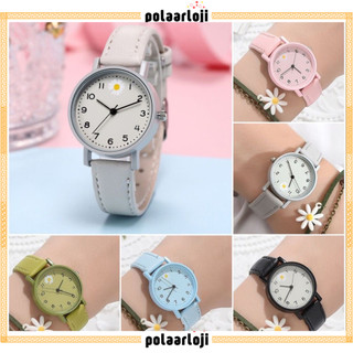 PA Jam Tangan Wanita Kulit Bunga Daisy Analog Quartz Korean Watch Analog Fashion Wanita JF093