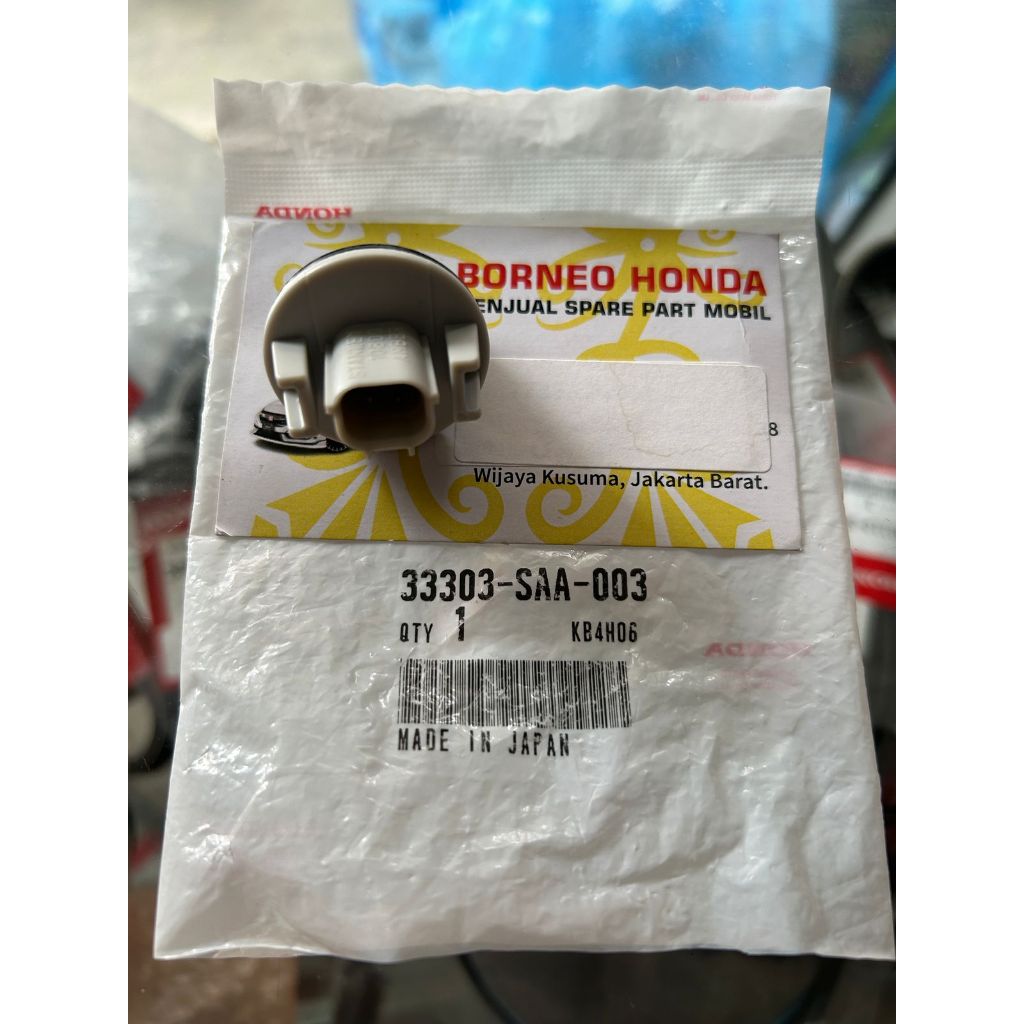 ซ็อกเก็ต LAMPU SEN T20 S AMBER BOHLAM HEADLAMP JAZZ GD3 GE8 GK5 S RS CITY GD8 GM2 BRV DG1 DG3 ACCORD