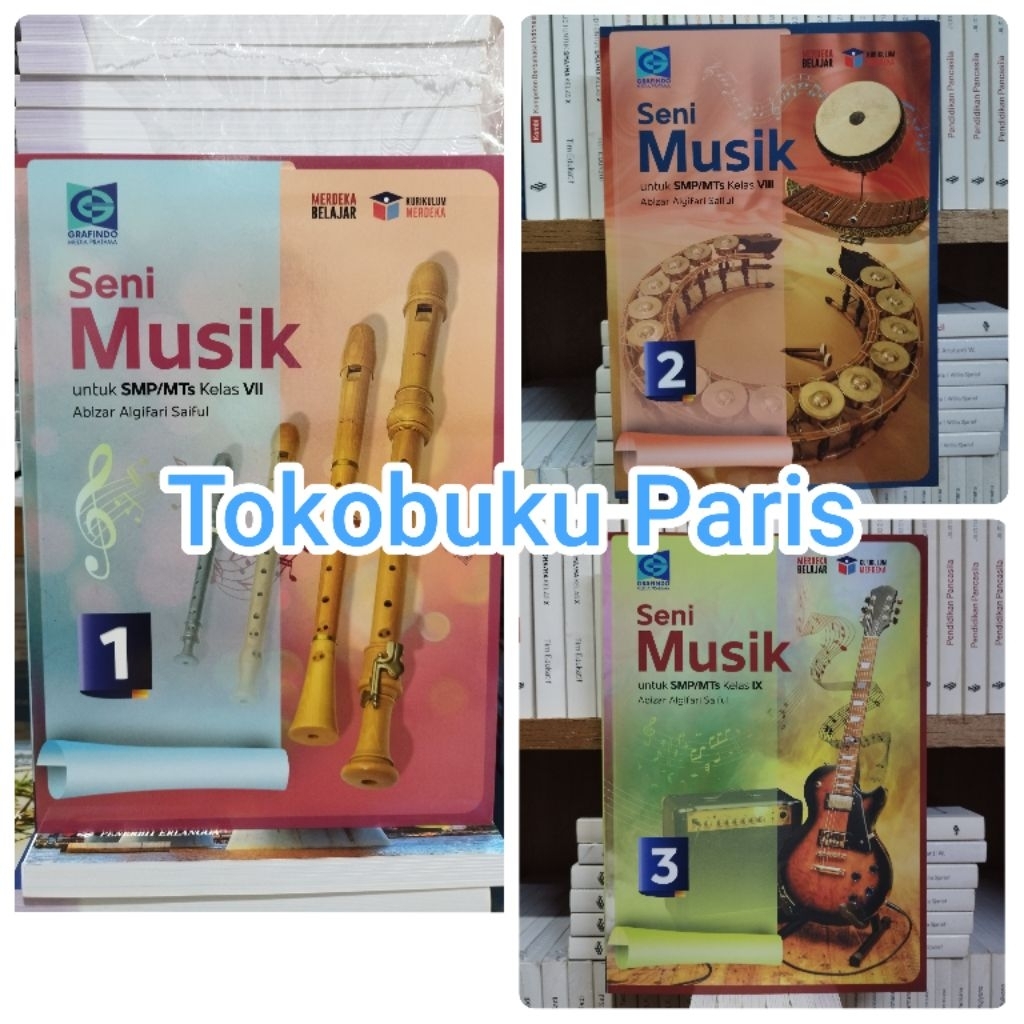 ORI Music Art Book สําหรับ MTs Junior High School Class 1 7 VII, 2 8 VIII, 3 9 IX Merdeka Curriculum