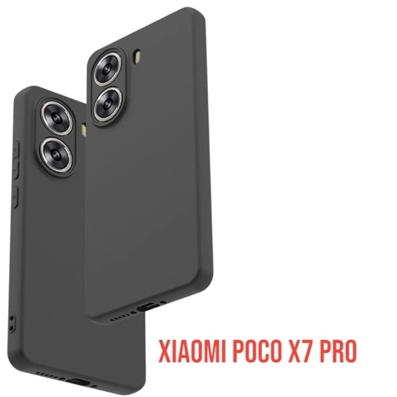 เคส Xiaomi Poco X7 PRO - เคส Poco M7 PRO Softcase MACAROON เคสป้องกันกล้อง เคส Hp Poco X7 PRO - Poco