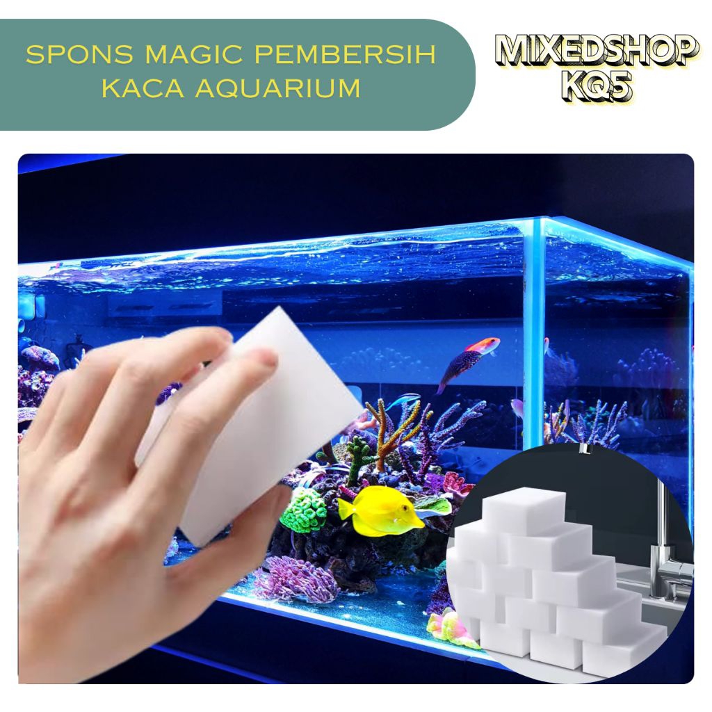 MAGIC FOAM AQUARIUM GLASS CLEANING FOAM AQUARIUM GLASS MOLD CLEANER