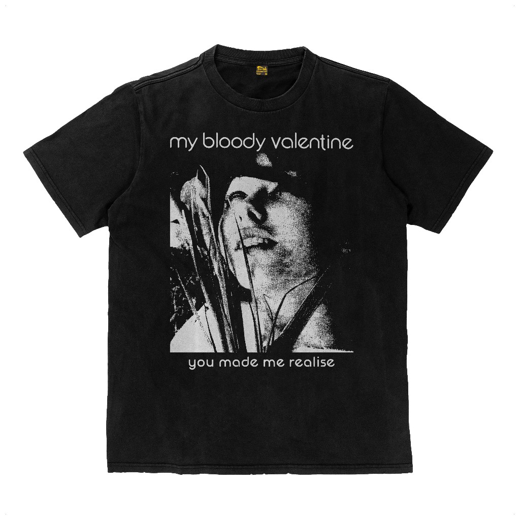 KATUN My Bloody Valentine You Made Me Realise Band Shoegaze Rock ผ้าฝ้ายหนา Flexinc 16s Heavyweight