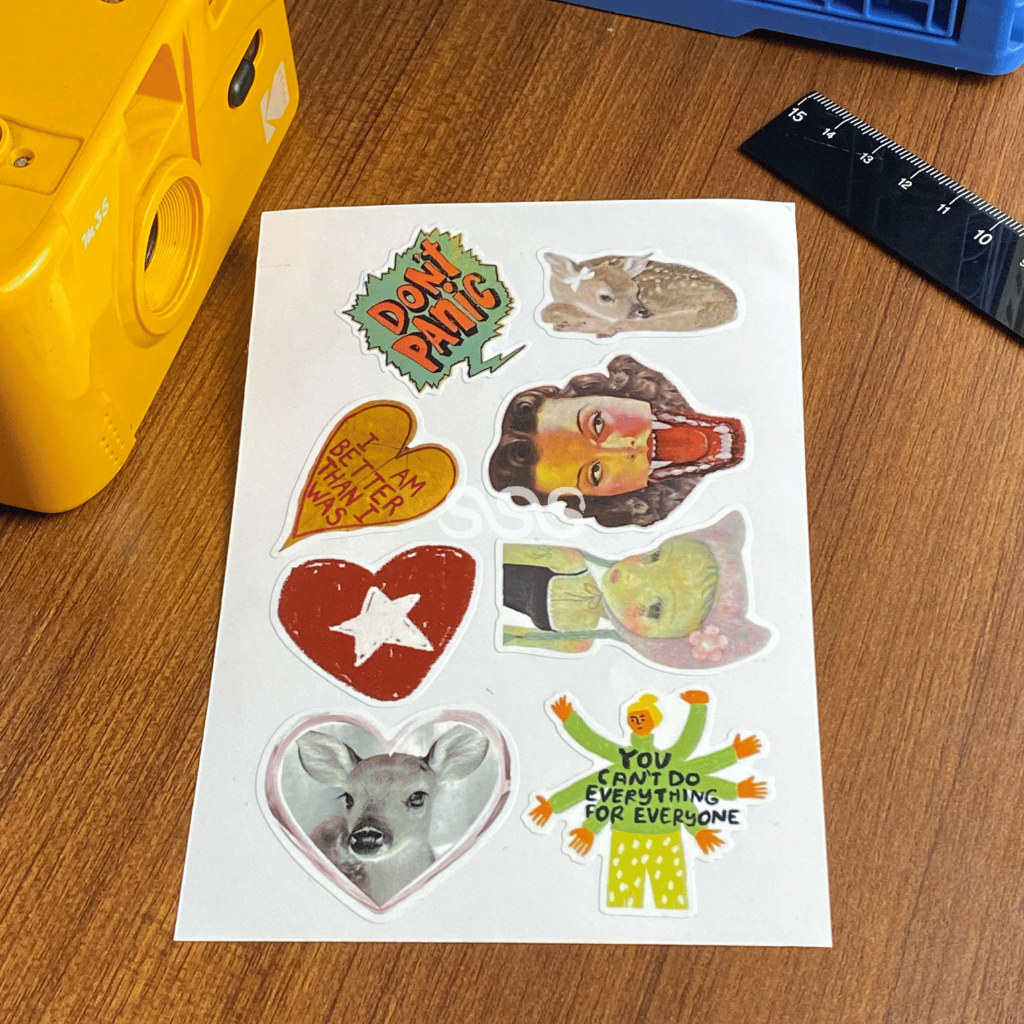 AESTTHETIC STICKER / Y2K สติ๊กเกอร์ / สติ๊กเกอร์แพ็ค