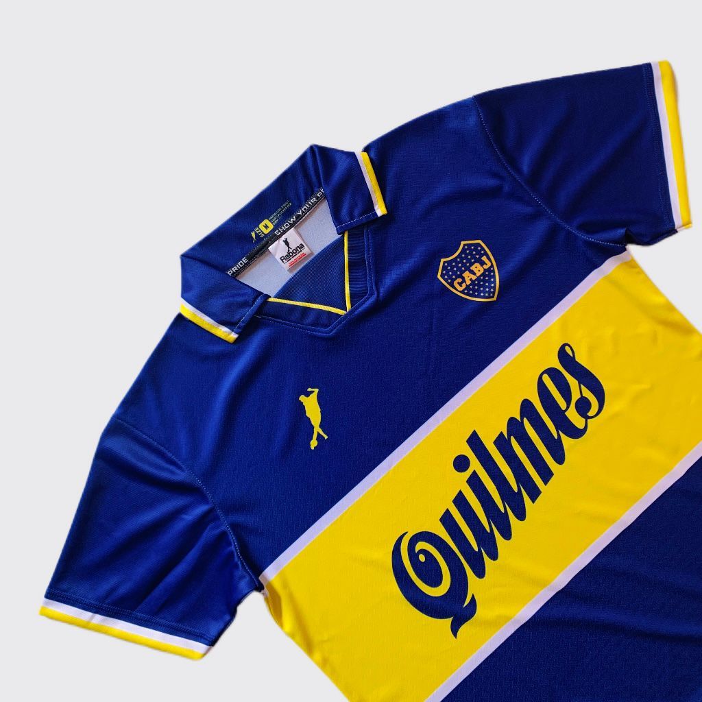 BOCA JUNIOR เสื้ออาโบน่าแฟนตาซีวินเทจ / เสื้อแฟนตาซี / เสื้อย้อนยุค / เสื้อวินเทจ / เสื้อคลับวินเทจ