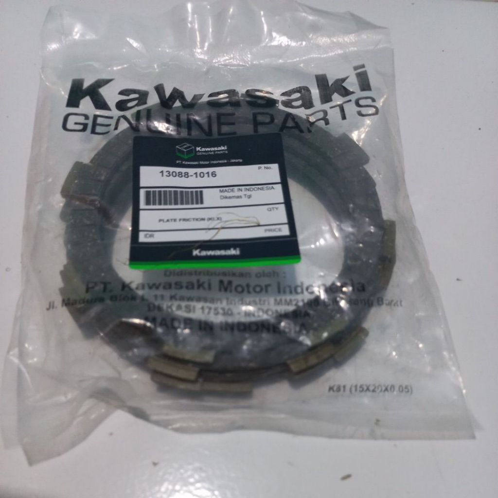 แผ่นคลัทช์ KLX150 BF DTRACKER KLX 150 ดั้งเดิม
