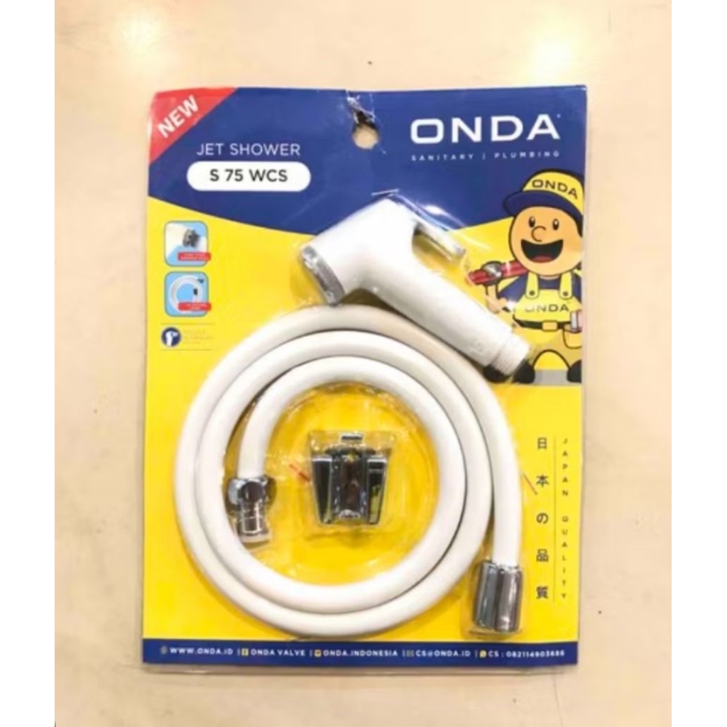Onda jet shower S 75 WCS / Onda S75 WCS ฝักบัว / ฝักบัว Onda