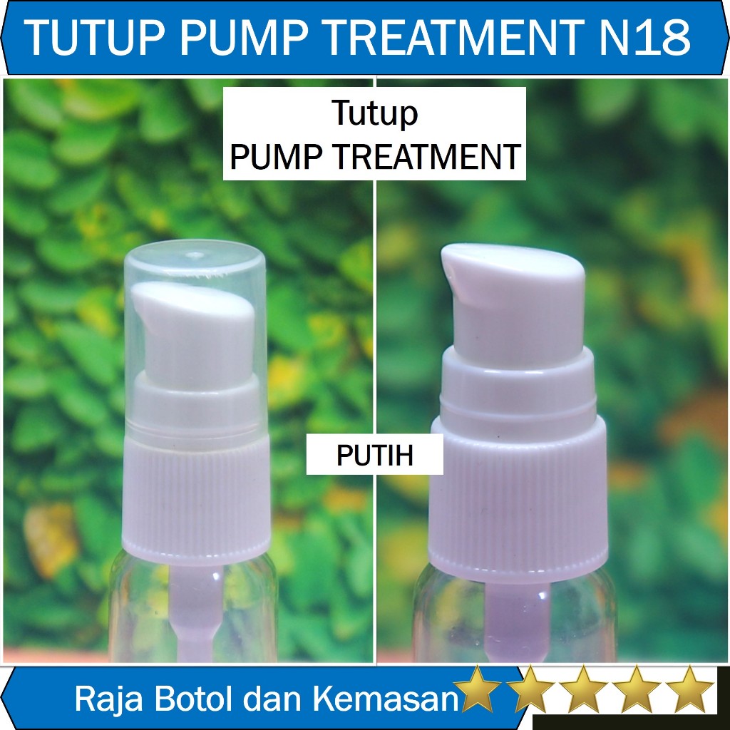 Min 25pcs Pump Treatment N18 คอ 18