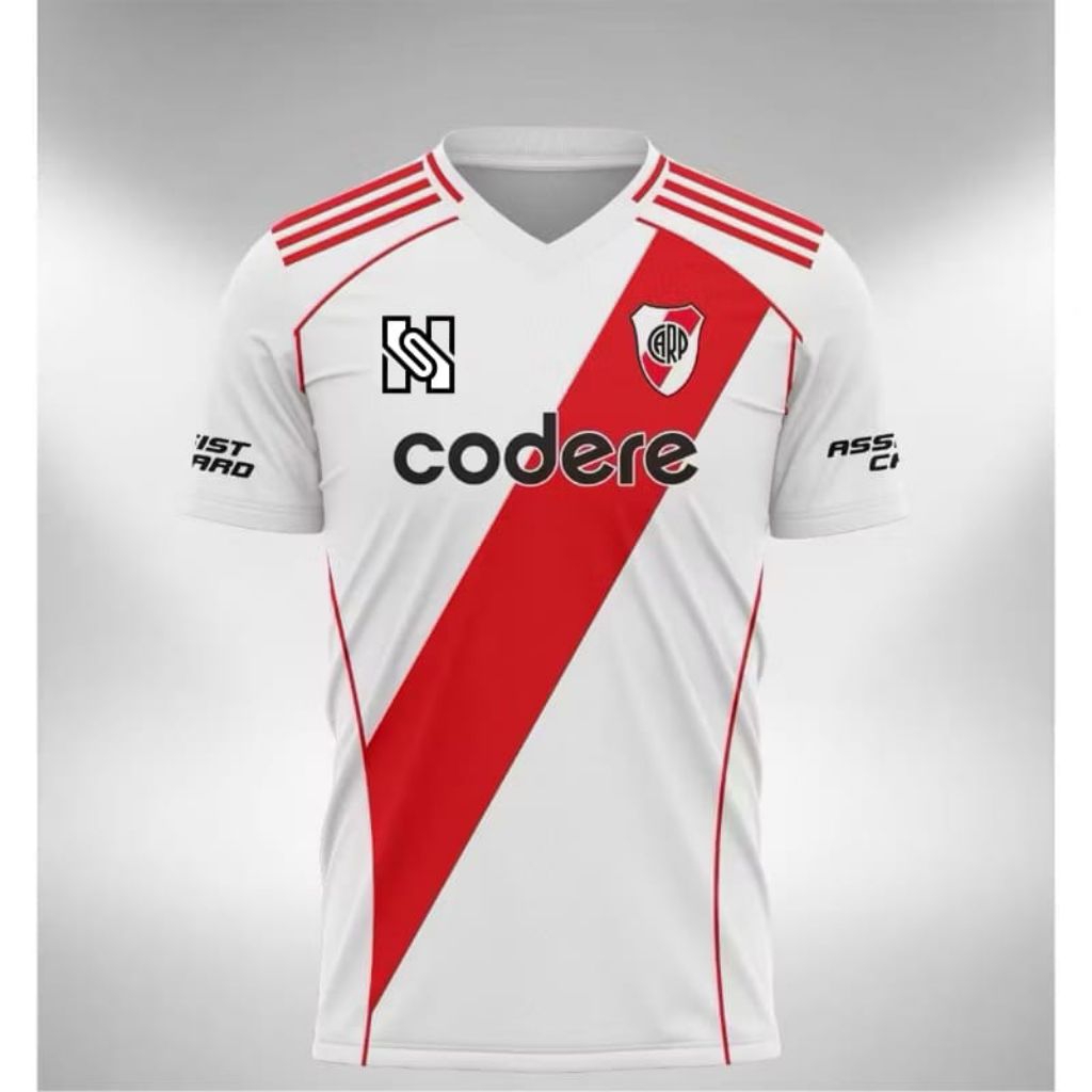 ใหม่ล่าสุด RIVER PLATE HOME JERSEY FULL PRINTING