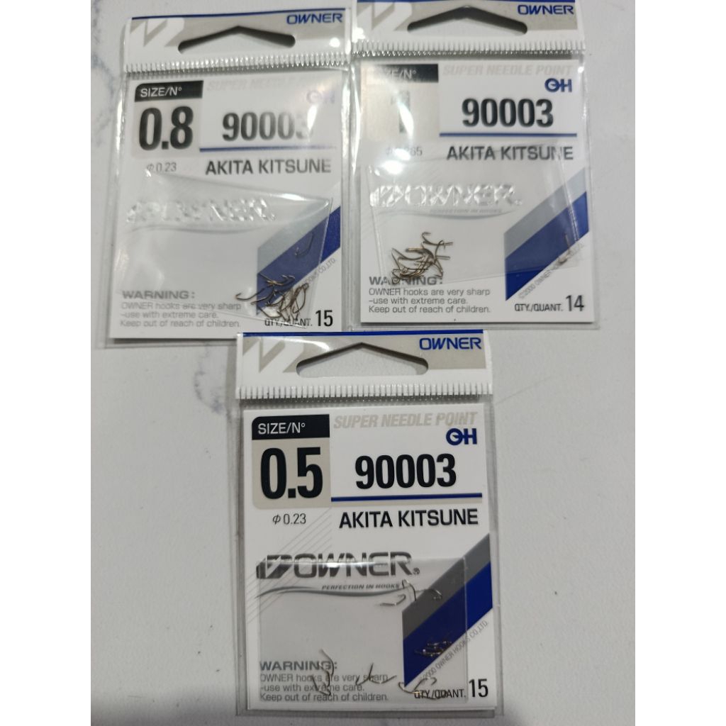 OWNER ตะขอไมโครฟิชติ้ง