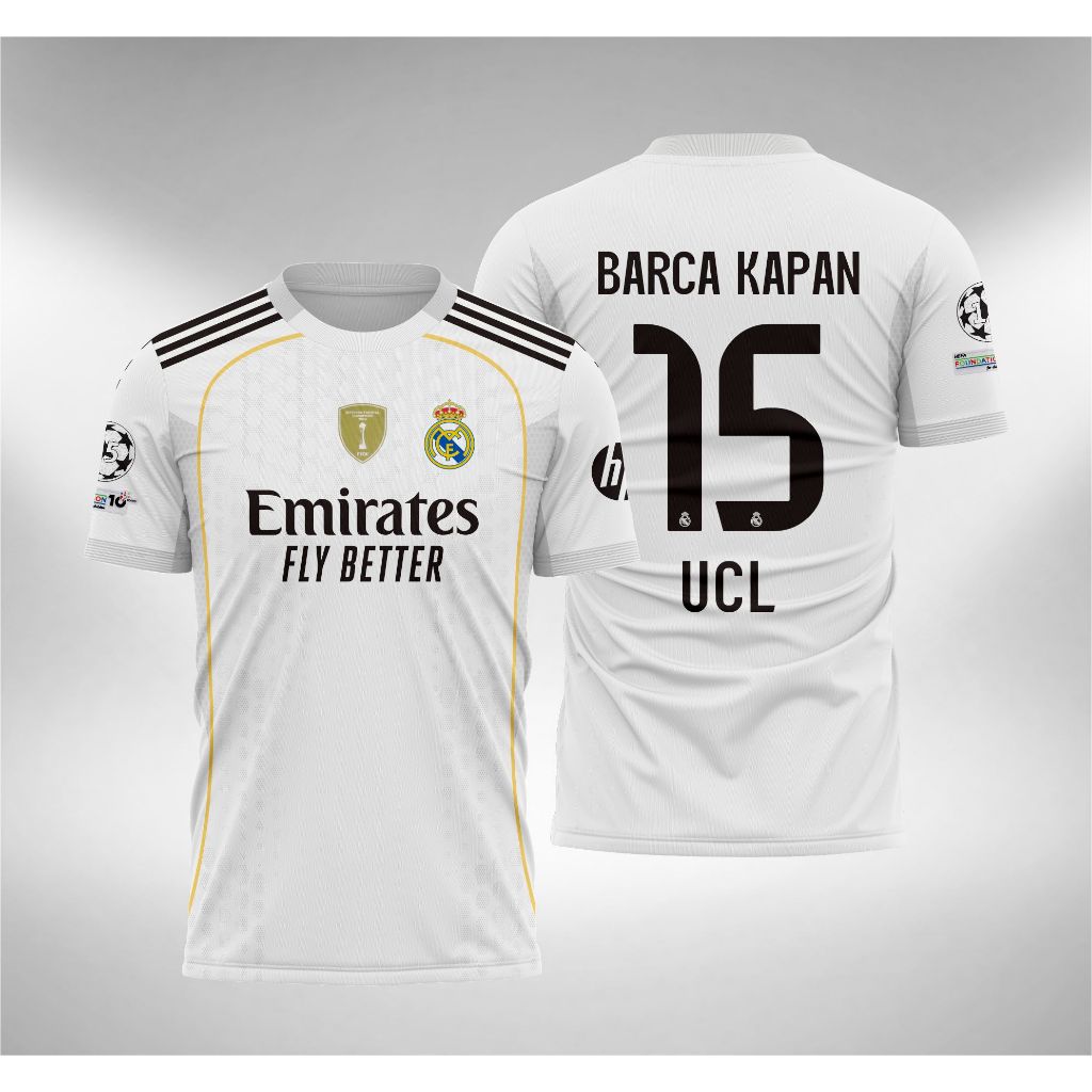 MADRID VIRAL BARCA KAPAN 15 UCL Jersey