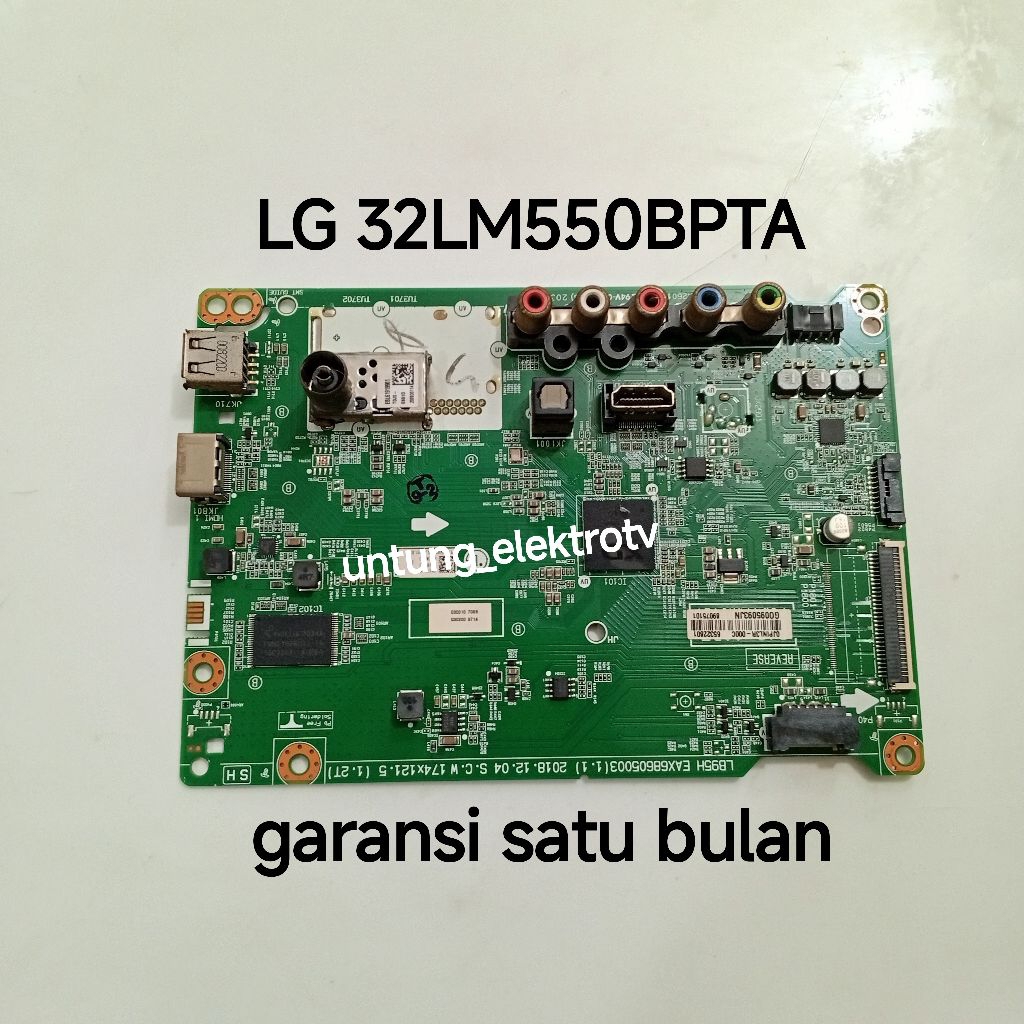 MESIN MB LG 32LM550BPTA เมนบอร์ด-MOBO-MODUL LG 32LM550 BPTA เครื่องทีวี