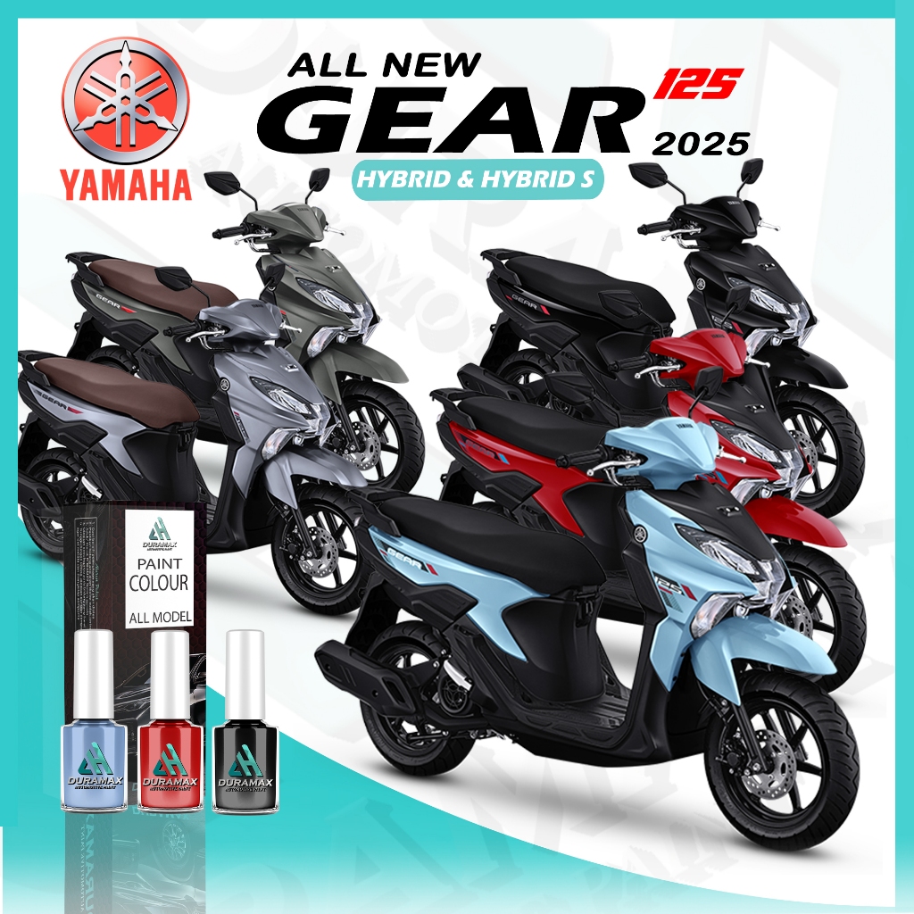 DURAMAX PAINT - YAMAHA ALL NEW GEAR ULTIMA 2025 MOTORCYCLE SCRATCH REMOVER PAINT