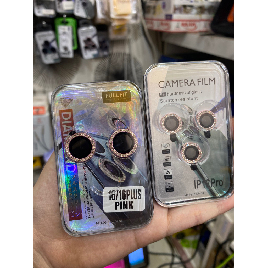 ฟิล์มกันรอยกล้อง 1 ชุดป้องกันกล้องสําหรับ IPHONE 16 16 PRO 16 PLUS 16 PROMAX