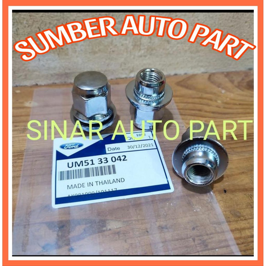 (SAP) RACING NUT WHEEL BOLT RACING NUT FORD RANGER BT50