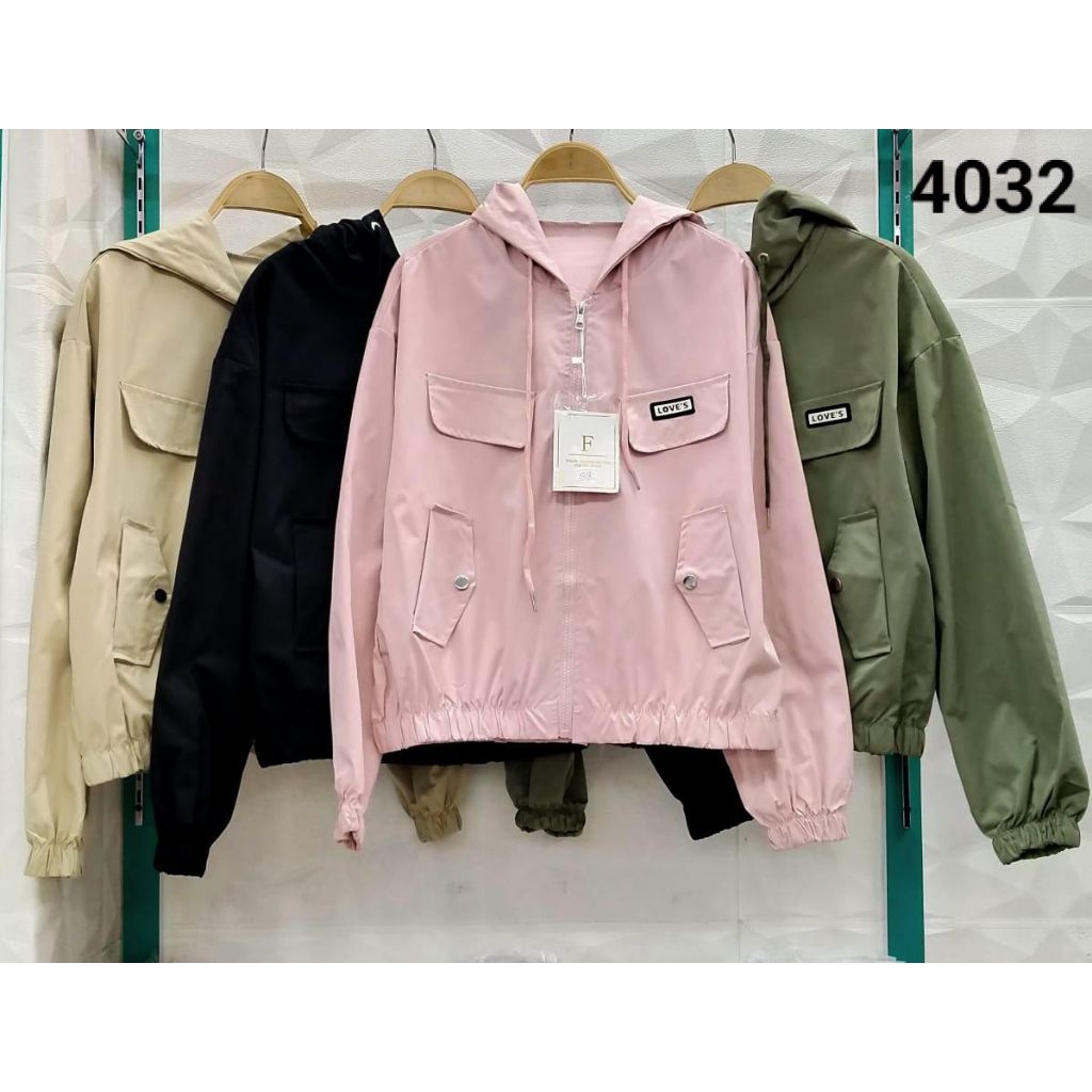 เสื้อร่มชูชีพนําเข้าวัสดุร่มชูชีพนําเข้าพรีเมี่ยมหนาเย็นหรูหรา 4032