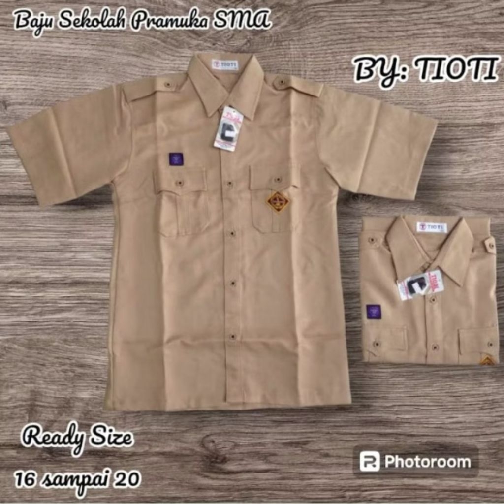 KEMEJA TIOTI JUNIOR HIGH SCHOOL SCOUT เสื้อ NATIONAL RAPILO SCHOOL UNIFORM