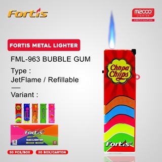 M2000 X Fortis Korek Api Bara JetFlame Refillable / FML-963 Bubble Gum