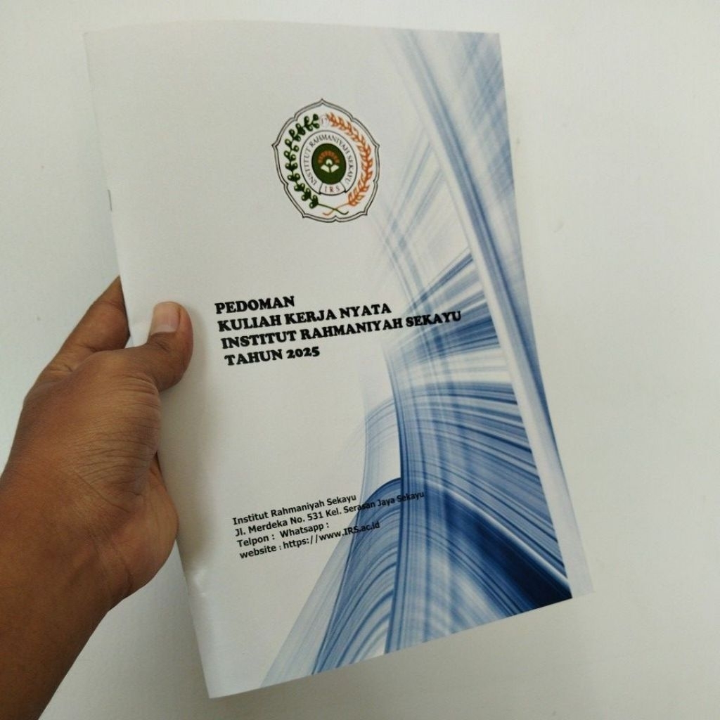 Print Guidebook สําหรับ KKN PKL MAGANG KKL PPL Etc