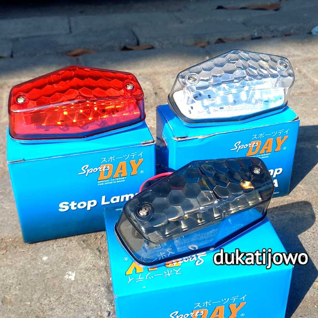 BSA Stop Lamp CB Stop Lamp BSA Stopan CB ด้านหลัง BSA ไฟ LED ไฟเบรค CB Led เบรค Stoplam Mika เพชร