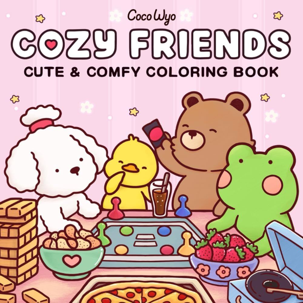 COCO WYO COLORING PAGES สีสําหรับวัยรุ่นและพี่น้อง | A5 160GSM
