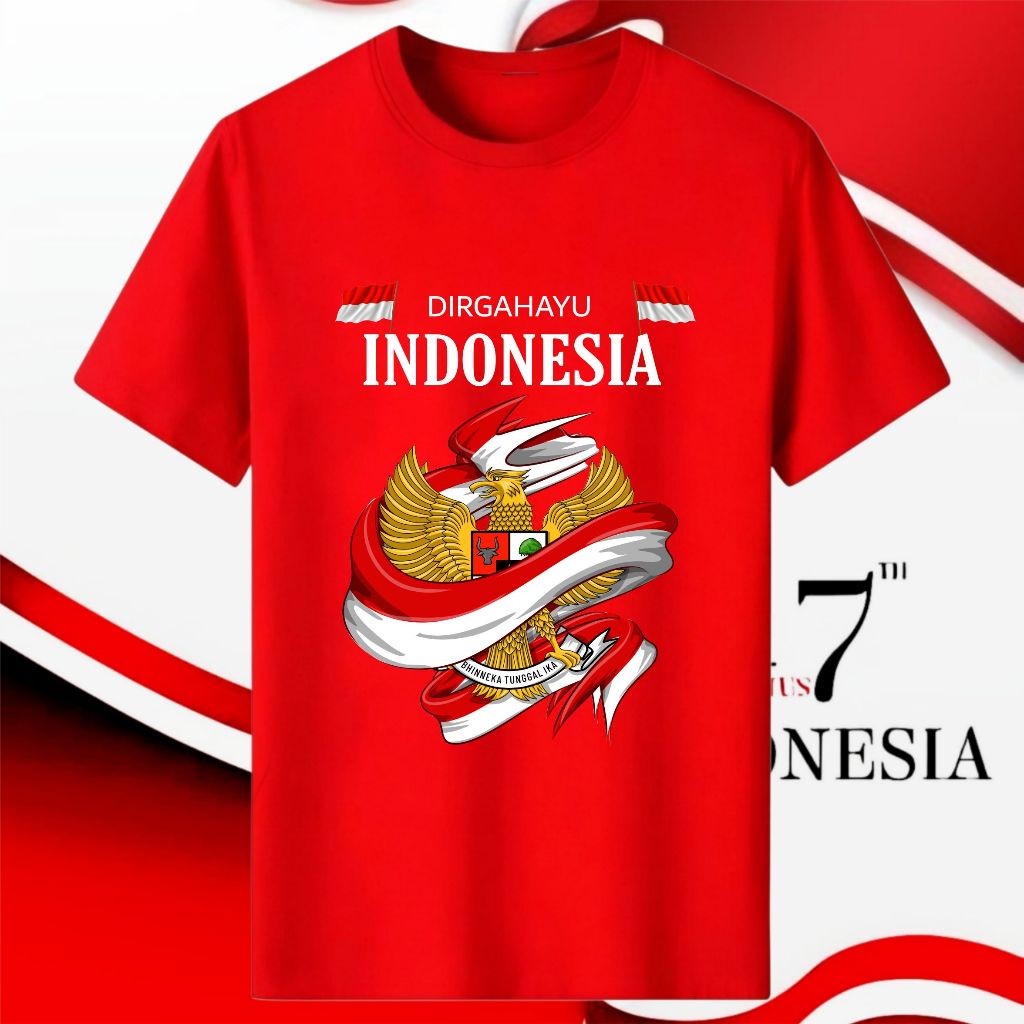 (9 MOTIFS) TSHIRT เสื้อยืด 17 AUGUST 2025 ผู้ชายผู้หญิงผู้ใหญ่ / LATEST BAJU KAOS 17 AUGUST 2025