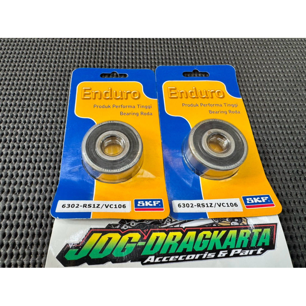LAHER BEARING WHEEL SKF ENDURO 6302 RS1Z UNIVERSAL MOTOR ORIGINAL SKF ราคาต่อ 1 ชิ้น(1BIJI)
