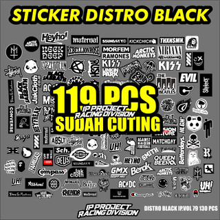 STIKER DISTRO AESTHETIC ISI 119 PCS RANDOM STIKER BAND ANTI AIR UNTUK LAPTOP CASE HP HELM S. VOL 79
