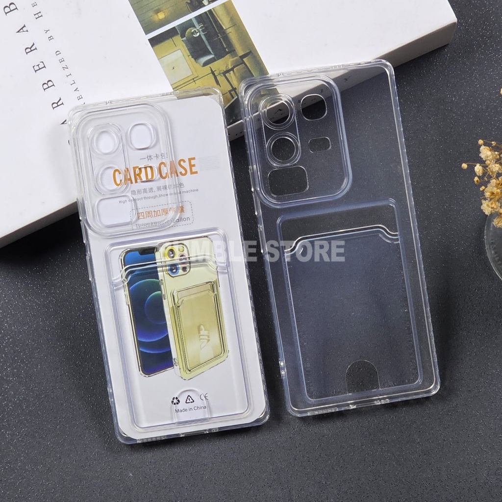 Bumble - Infinix Note 50S Infinix Note 50X Softcase Clear Card Case Bening Card Slot Case Infinix No