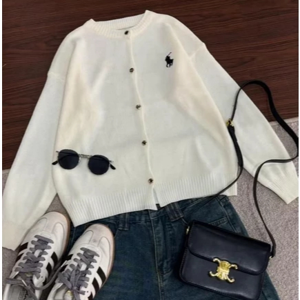 RAFASYA KNIT CARDIGAN - WOMENS TOP CARDIGAN - PREMIUM VARIATION CARDIGAN