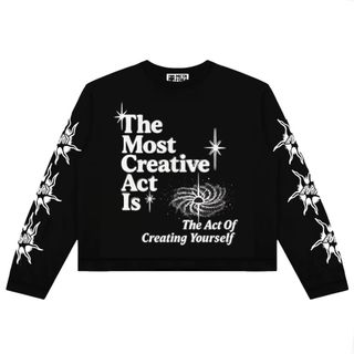 Metafora T-shirt The Most Longsleeve Boxy Fit Black