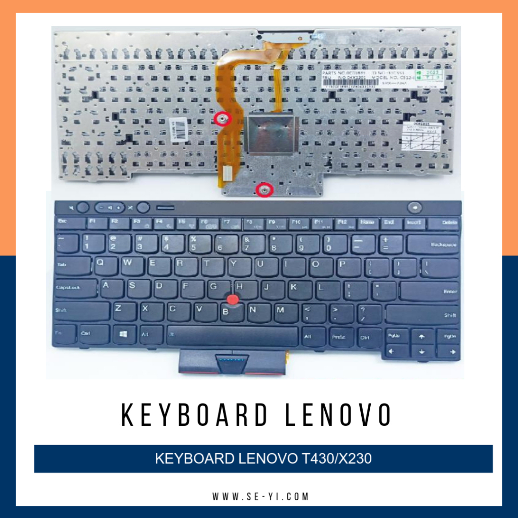 แป้นพิมพ์ Lenovo ThinkPad T430 T430I T430S L430 W530 X230 IBM