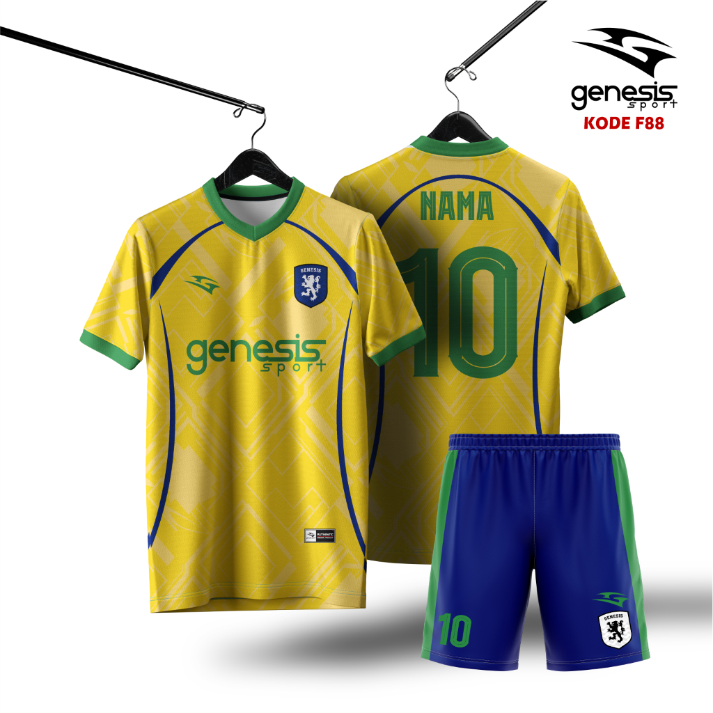 Futsal Jersey Football Jersey Custom Printing Jersey Sublime Genesis F88
