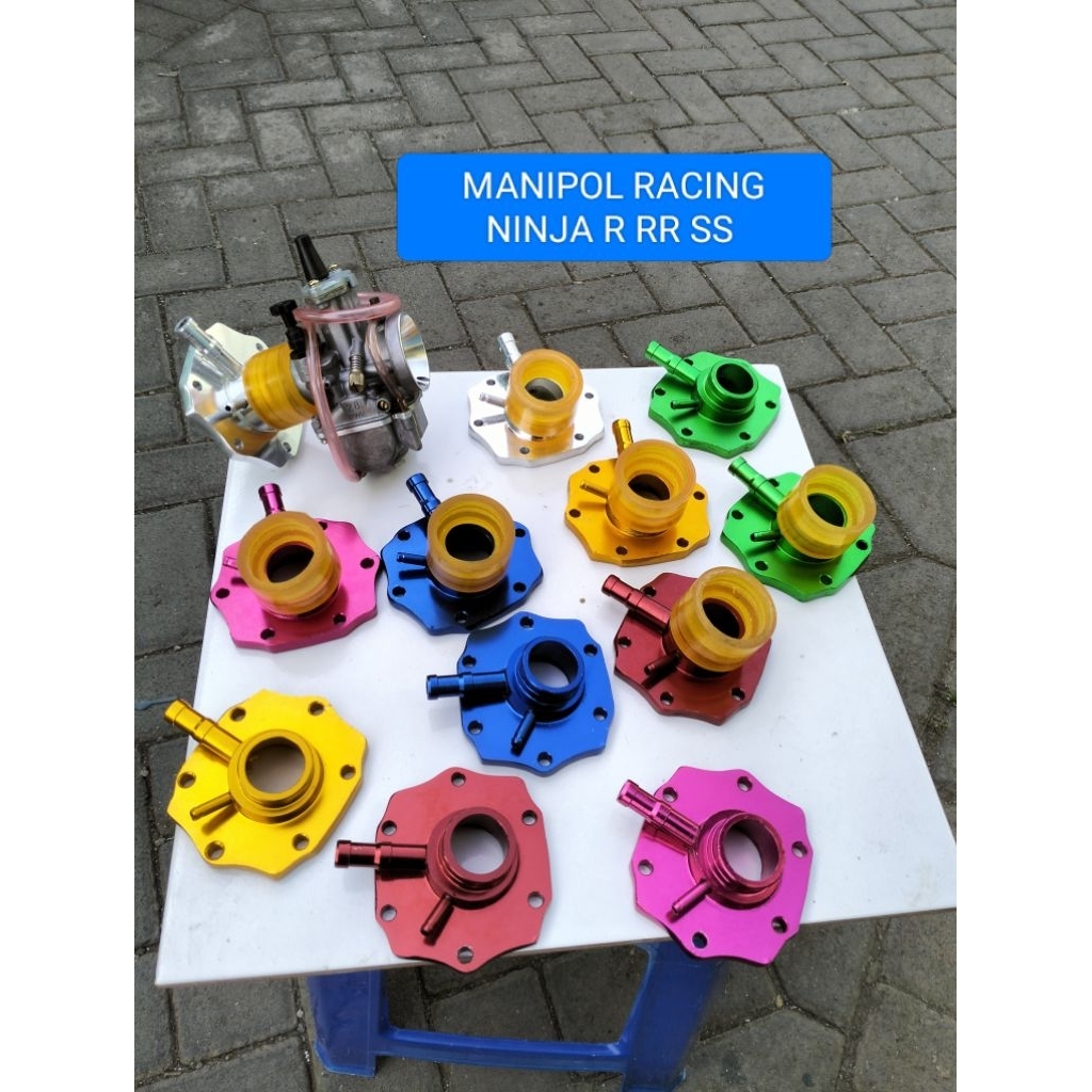 MANIPOL RACING NINJA R SS RR INTAKE NINJA R SS RR TEFLON รุ่น CNC สําหรับคาร์บอน 28 30 32 33 34