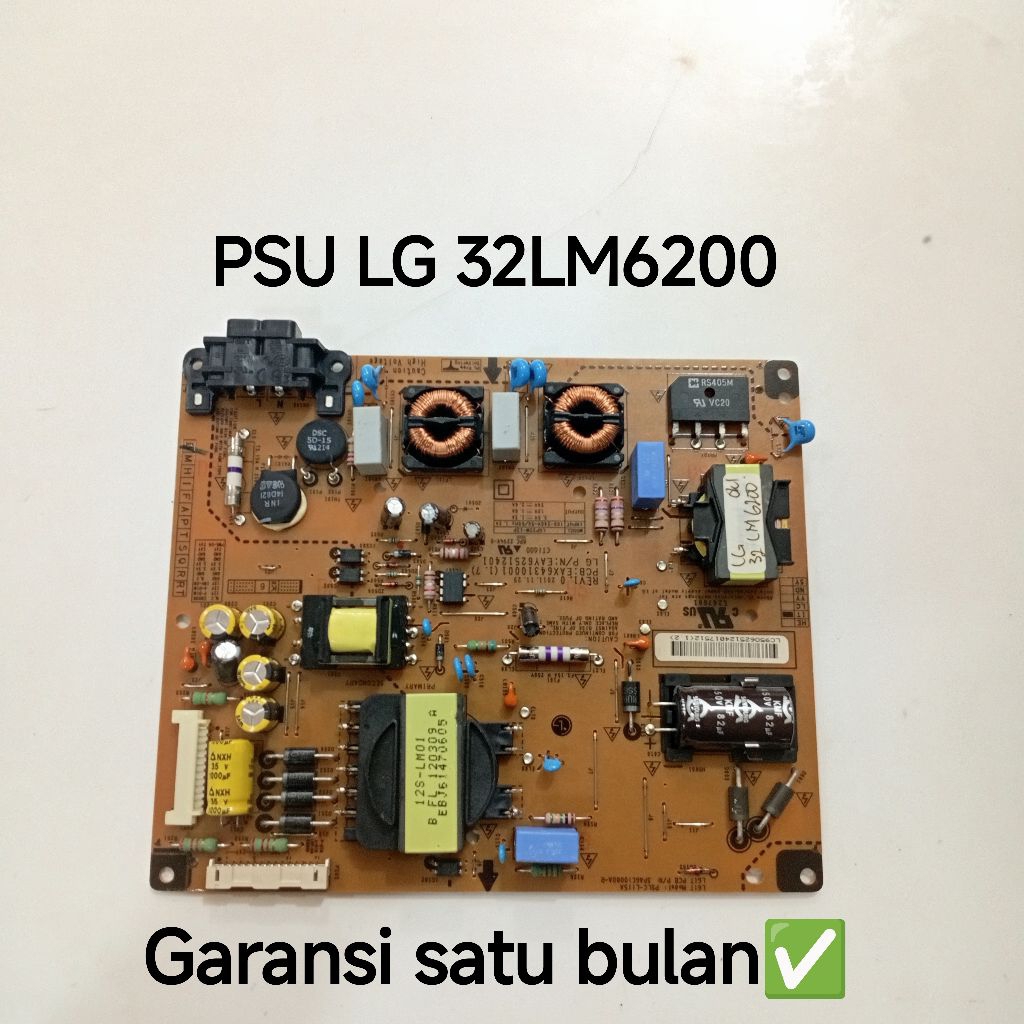 PSU POWER SUPPLY REGULATOR TV LG 32LM6200 - PSU POWER SUPPLY REGULATOR TV LG 32LM6200