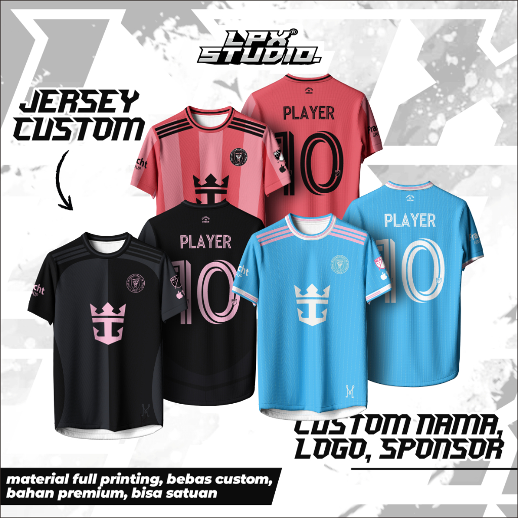 Miami Fantasy Jersey / Miami Jersey / เสื้อ Miami / เสื้อฟุตบอล / เสื้อวินเทจ