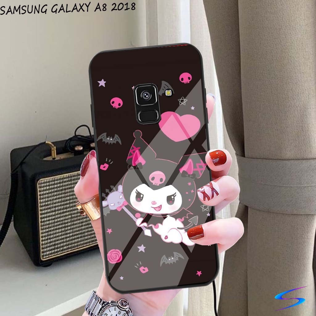 HP ล่าสุด SAMSUNG GALAXY A8 2018 CASE (kuromi) - Phone Case - Sheishore - Phone Case - Phone Softcas