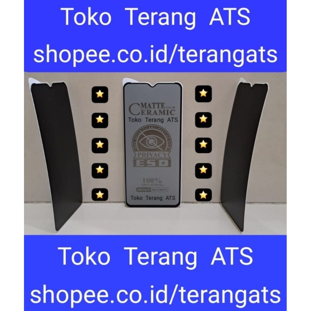 Anti-Scratch Black Spy Ceramics Samsung A01 A02 A02S A03 A03S A04 A04E A05S A06 A07 A10S A11 A12 A13