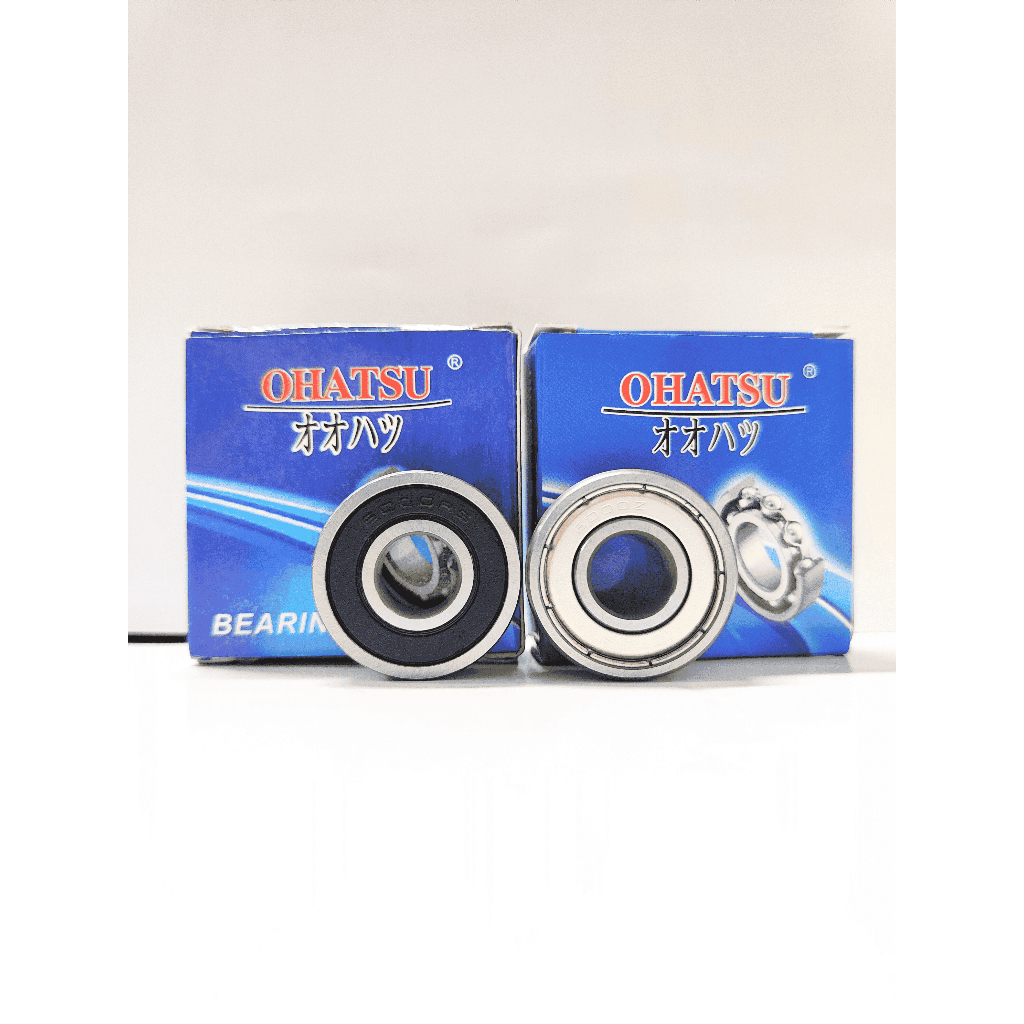 Ohatsu Ball Bearing Laher 6000 ZZ Iron Cap 6000 2RS Original Rubber Cap 6000ZZ 6000-2RS