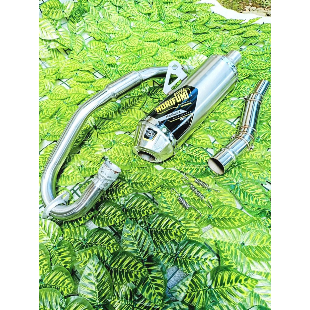 ท่อไอเสียแข่ง ksr110, ksr110pro crf 150l, crf230, xr200, xr 150 ท่อไอเสีย klx 150 slg bf Ksr 110 nor