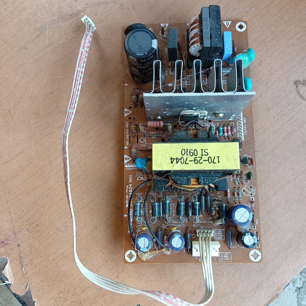 PSU power supply CT 29V remove compo polytron ใช้ปกติ