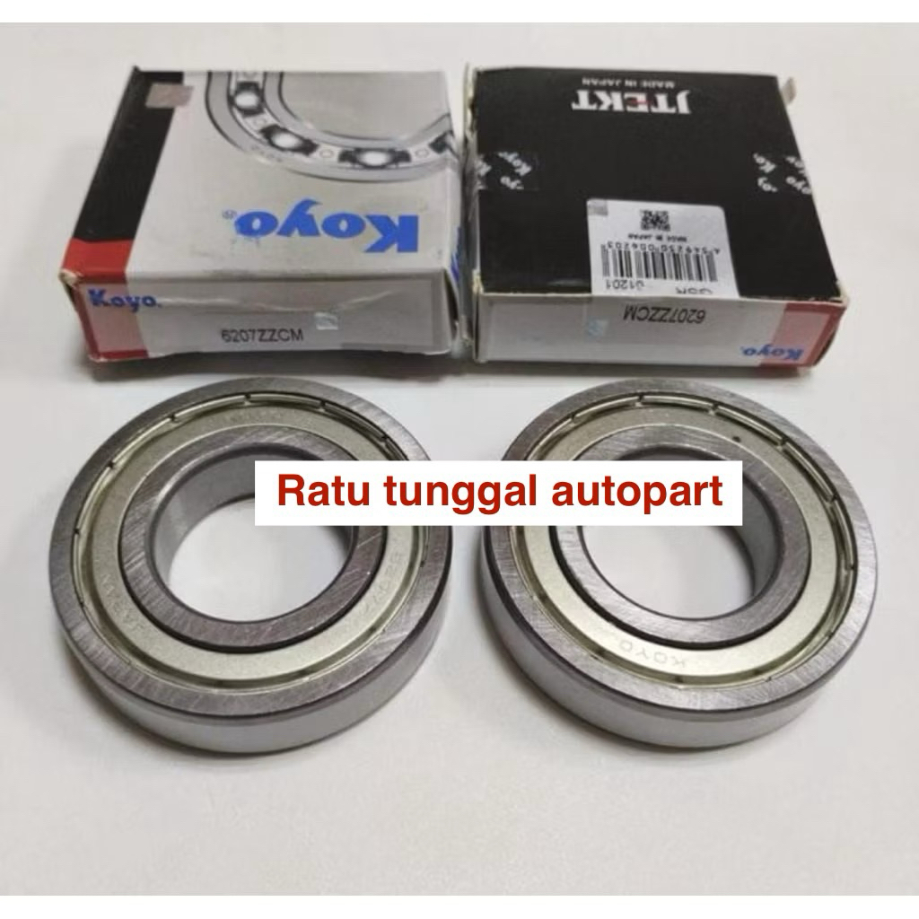 BEARING 6207 ZZ KOYO 6207zz KOYO JAPAN