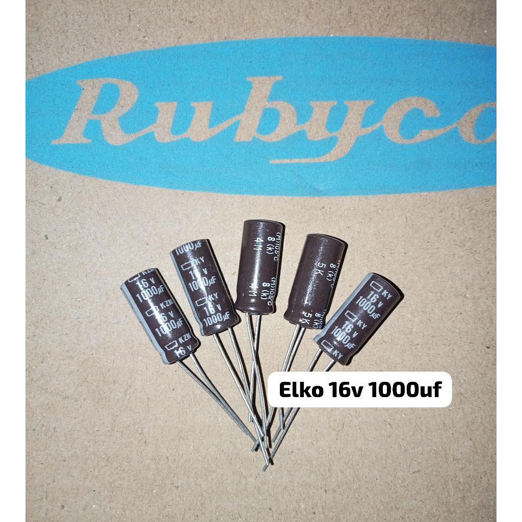 Elko 16v 1000uf Elco 1000uf 16v SAMWA ต้นฉบับ