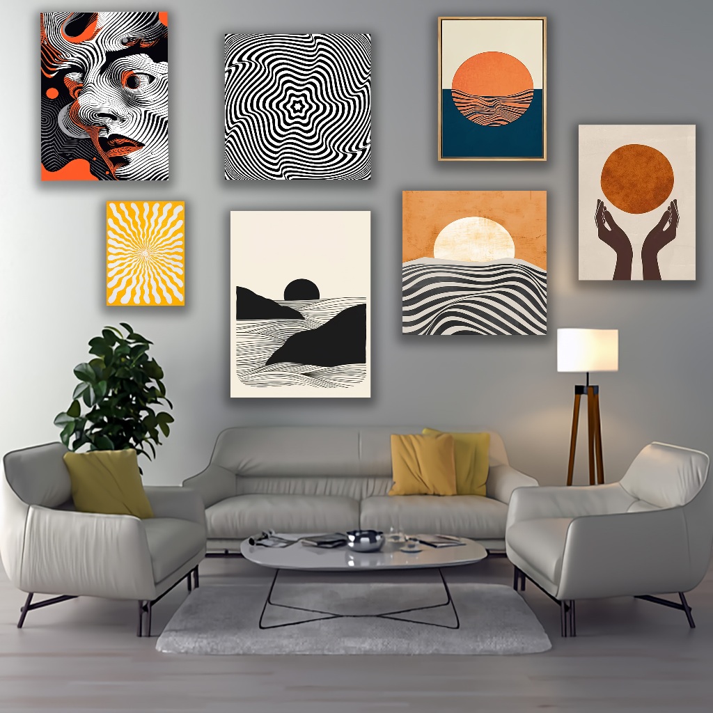 MD - 12 ] AESTHETIC WALL DECORTATION WALL DECORATION BOHO WALL DECOR