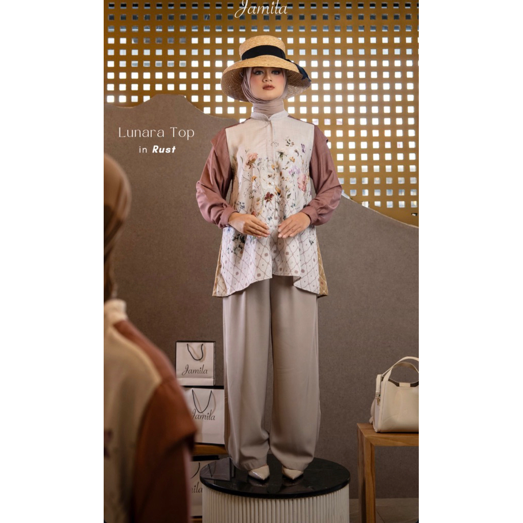 LUNARA TOP By Jamilahumailah