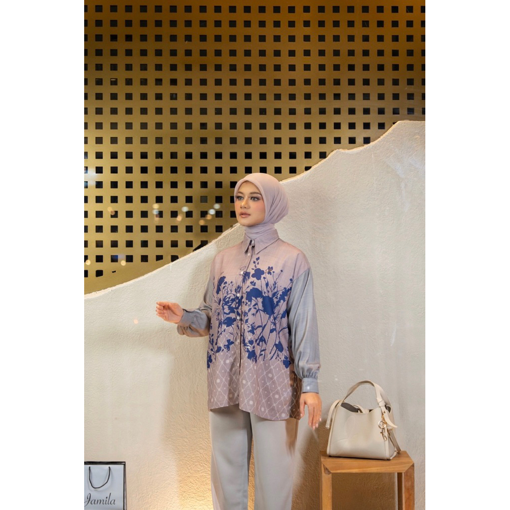 JAMILA - Lunara Top Dove