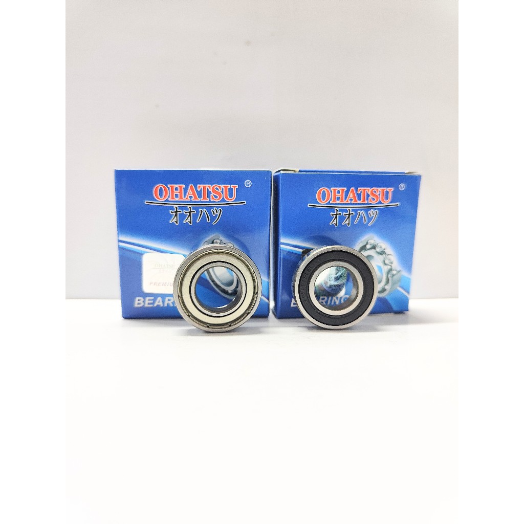 Ohatsu Ball Bearing Laher 6901 ZZ ฝาครอบเหล็ก 6901 2RS ฝาครอบยางเดิม 6901ZZ 6901-2RS