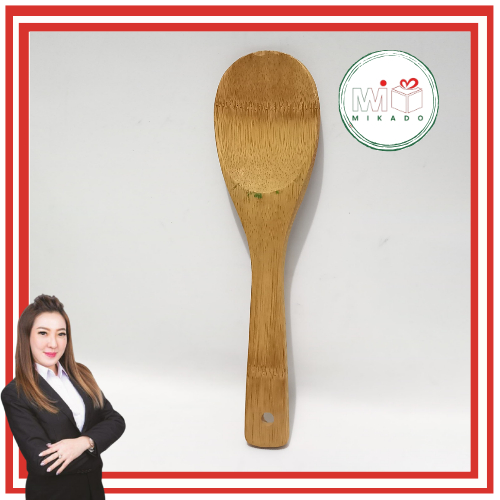 BAMBOO RICE SPOON 23CM (JL3842)