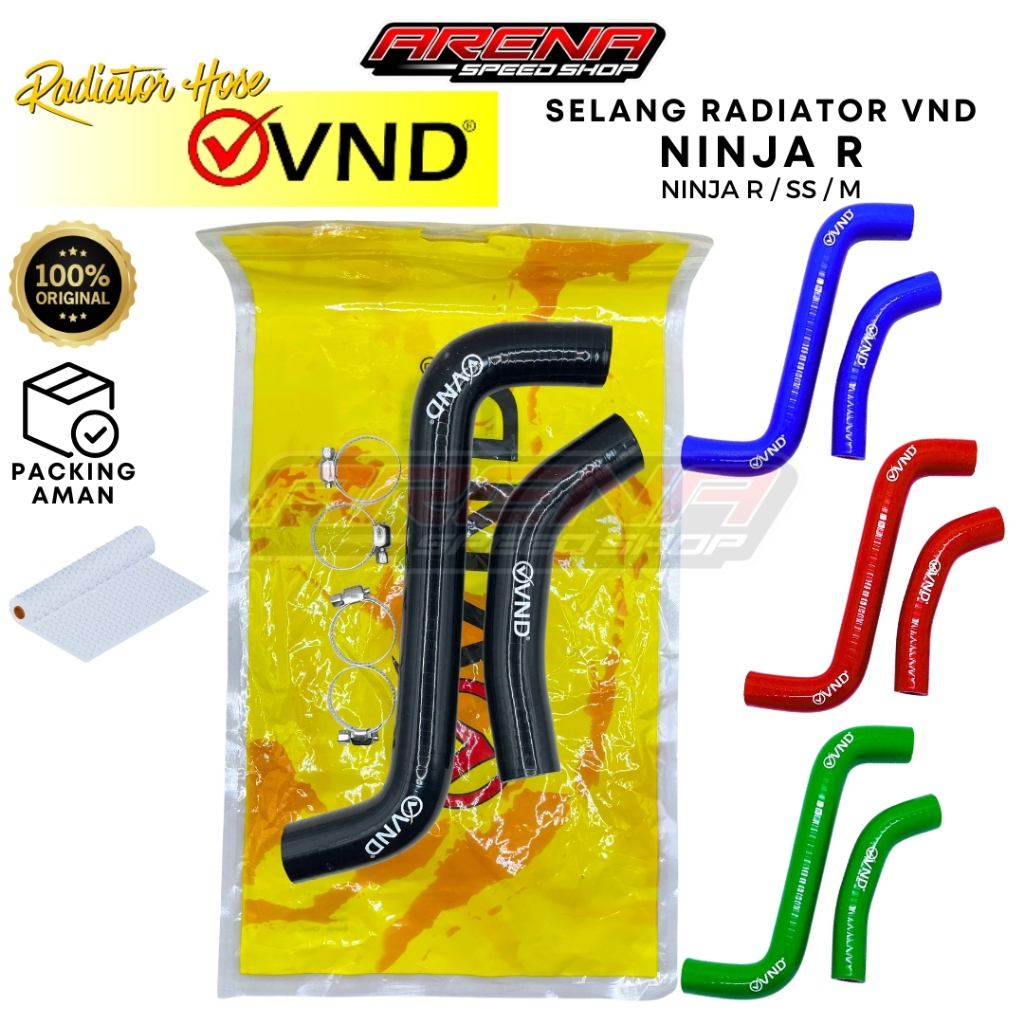 VND Racing ชุดท่อหม้อน้ํา KR150 ชุดท่อหม้อน้ํา Ninja R SS Original VND